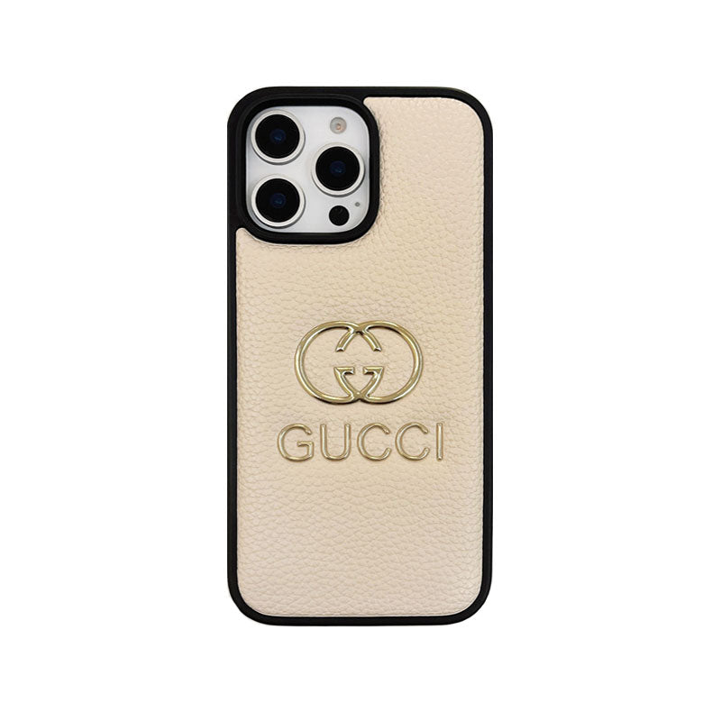 PREMIUM LEATHER GG PHONE CASE