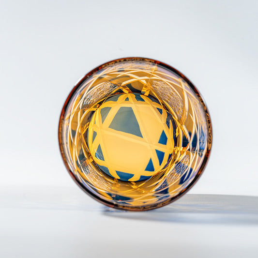 Kirikoya™ Lightning Edo Kiriko Glass Cup