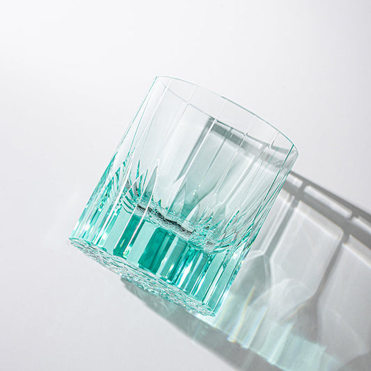Kirikoya™ Starburst Edo Kiriko Glass Cup