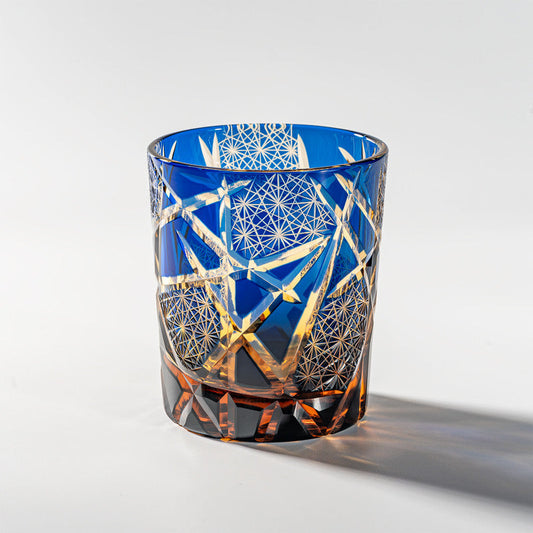 Kirikoya™ Lightning Edo Kiriko Glass Cup