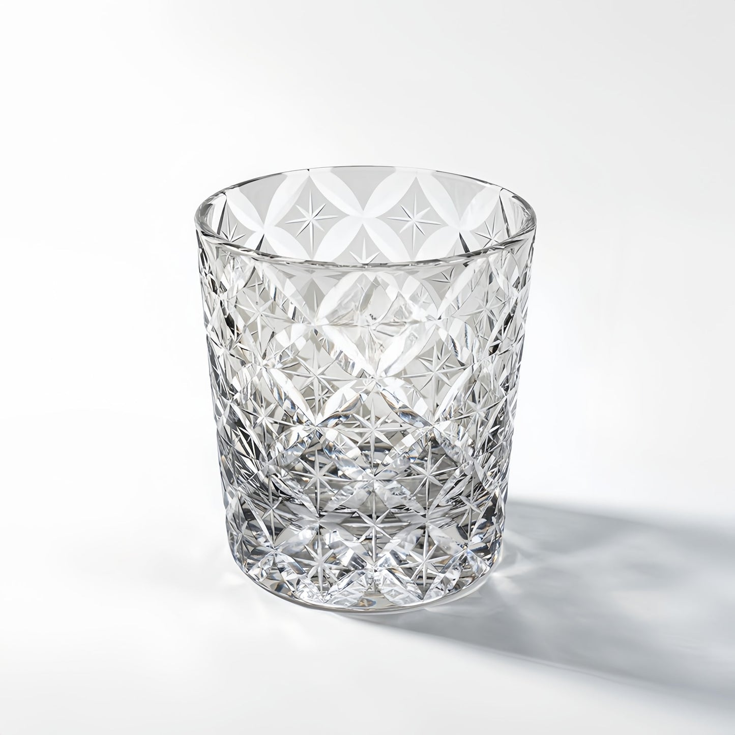 Kirikoya™ Vertex Edo Kiriko Crystal Glass Cup
