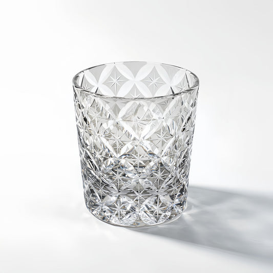 Kirikoya™ Vertex Edo Kiriko Crystal Glass Cup
