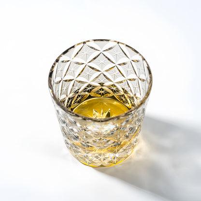 Kirikoya™ Vertex Edo Kiriko Crystal Glass Cup