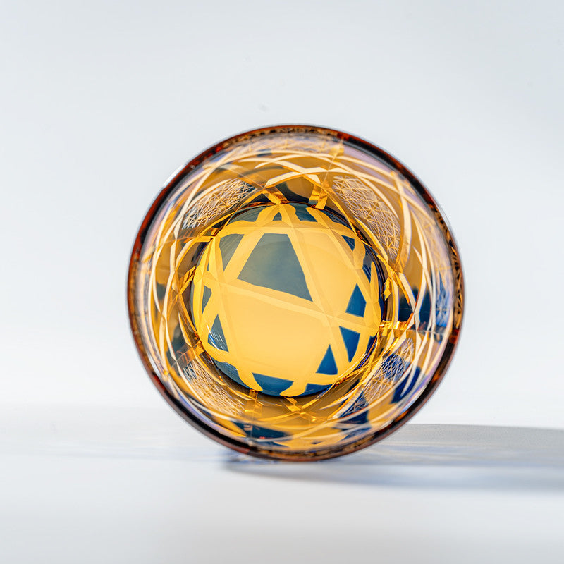 Kirikoya™ Lightning Edo Kiriko Glass Cup