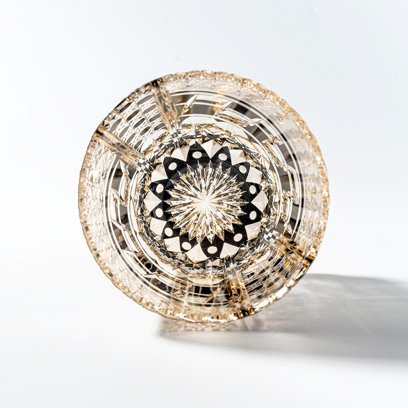 Kirikoya™ Dragon’s Eye Edo Kiriko Glass Cup