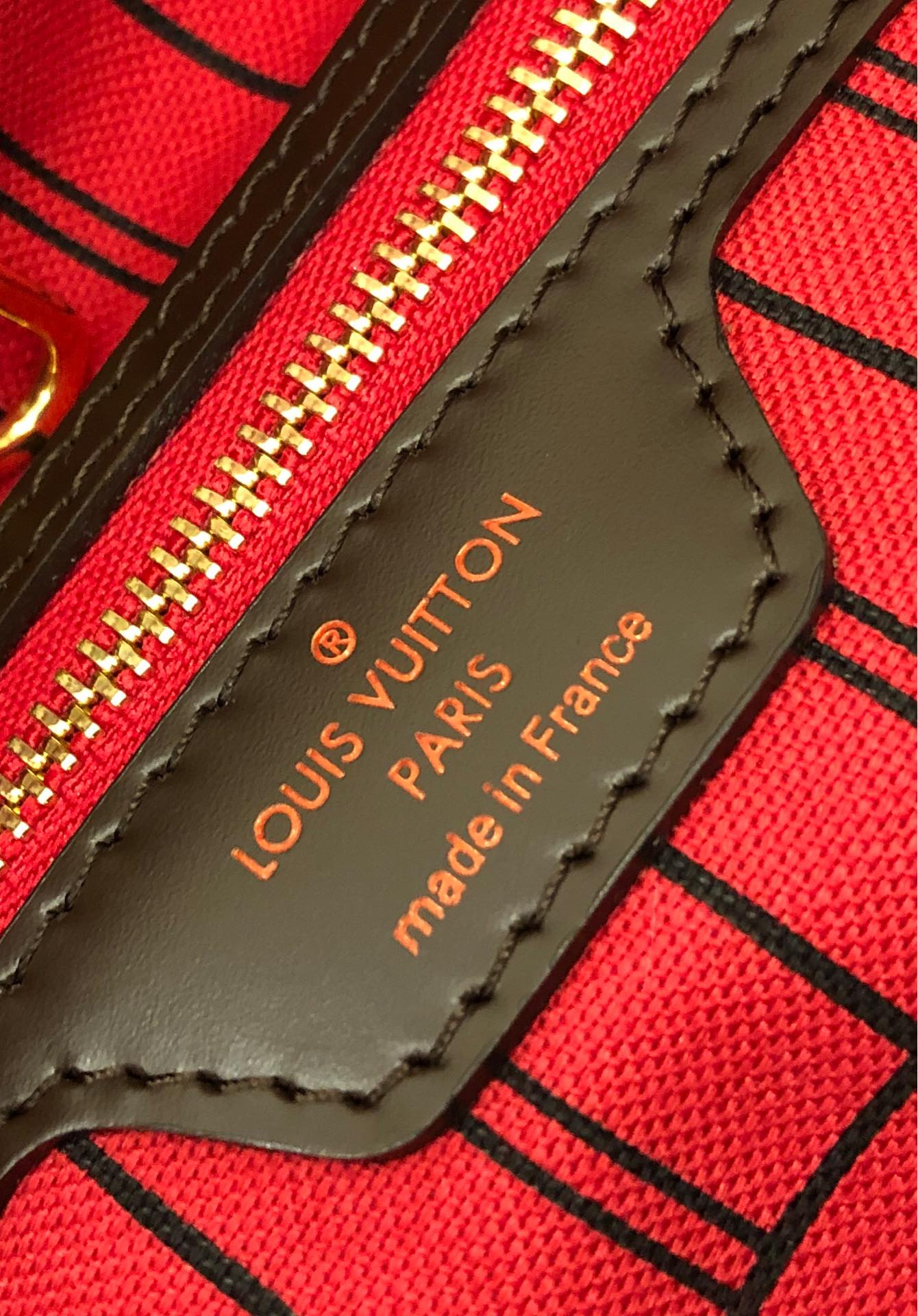 Louis Vuitton Ebene Monogram Leather Bag