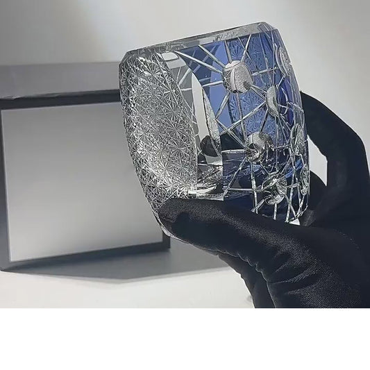Kirikoya™ Neptune Edo Kiriko Glass Cup
