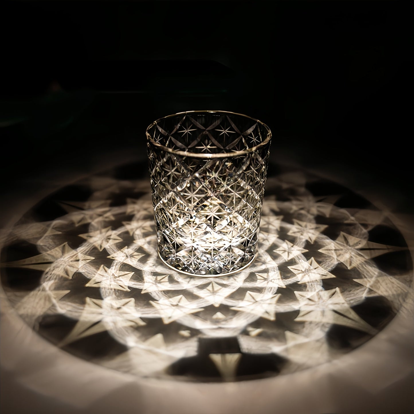 Kirikoya™ Vertex Edo Kiriko Crystal Glass Cup