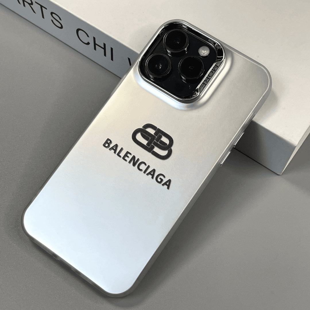 BALENCIAGA MIRROR FINISH IPHONE CASE