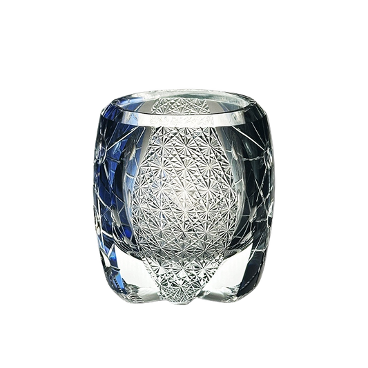 Kirikoya™ Neptune Edo Kiriko Glass Cup