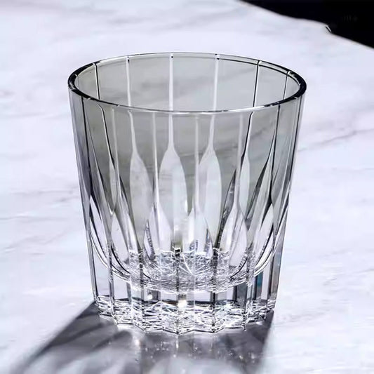 Kirikoya™ Crystal Luxury Starburst Edo Kiriko Glass Cup